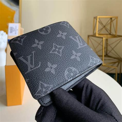 louis vuitton multiple wallet monogram eclipse|louis vuitton monogram wallet price.